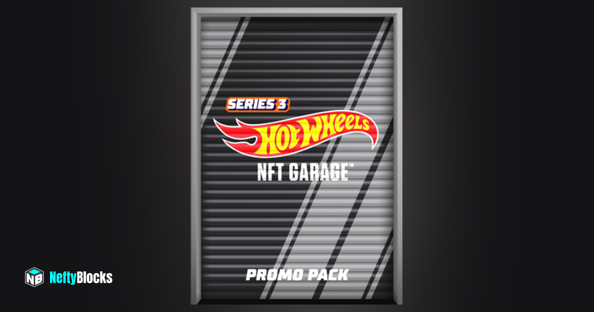 Hot Wheels Nft Garage Series 3 Promo Pack 100 Neftyblocks The 1