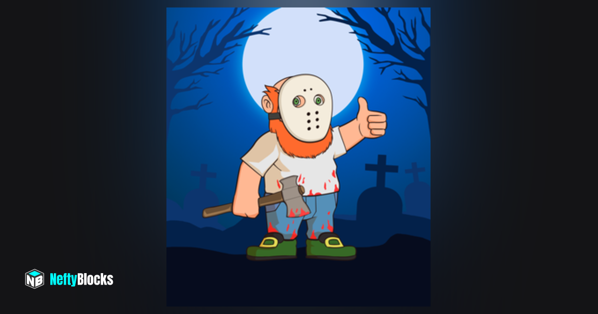 Axe Murderer Liam 10 NeftyBlocks The 1 Trade to Earn NFT