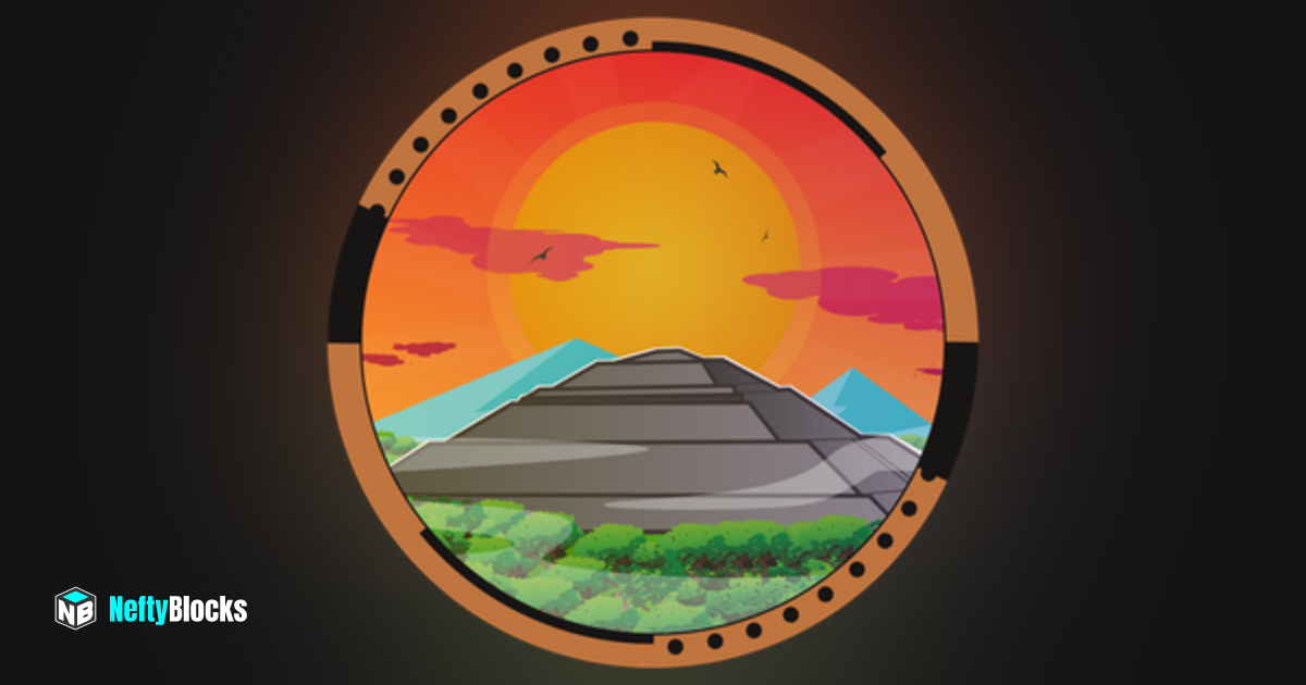 Aztec Pyramid #309 | NeftyBlocks | The #1 Trade to Earn NFT Marketplace ...