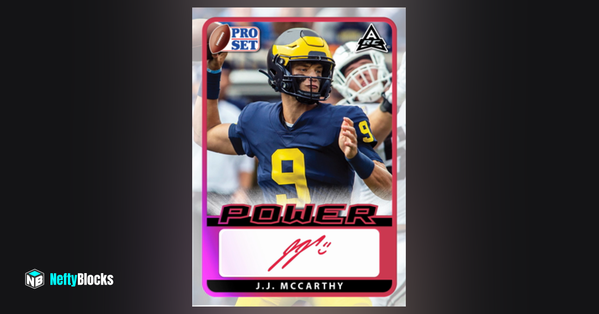 J.J. McCarthy NeftyBlocks The 1 Trade to Earn NFT Marketplace on WAX