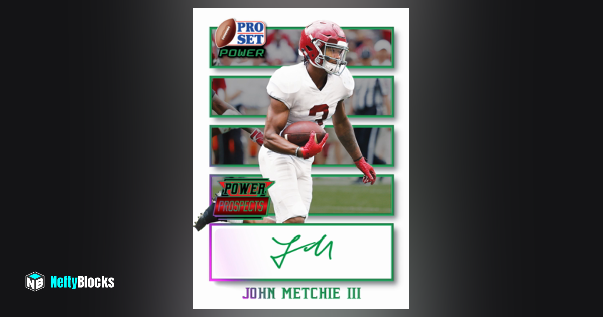 John Metchie III 3 NeftyBlocks The 1 Trade to Earn NFT