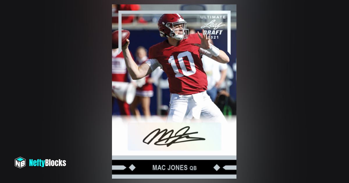 Mac Jones NeftyBlocks The 1 Trade to Earn NFT Marketplace on WAX