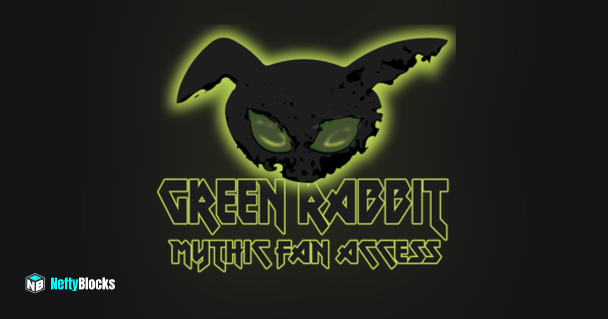 Green Rabbit - Mythic Fan Access #581 | NeftyBlocks | The #1 Trade to ...
