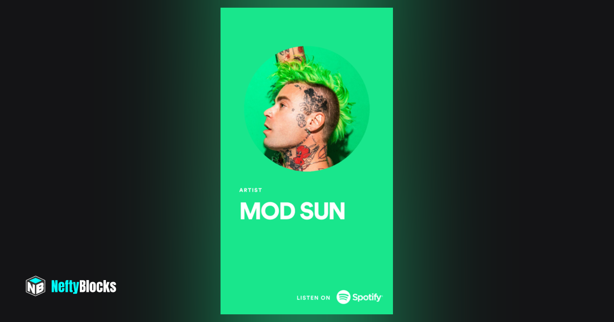 MOD SUN NeftyBlocks The 1 Trade to Earn NFT Marketplace on WAX
