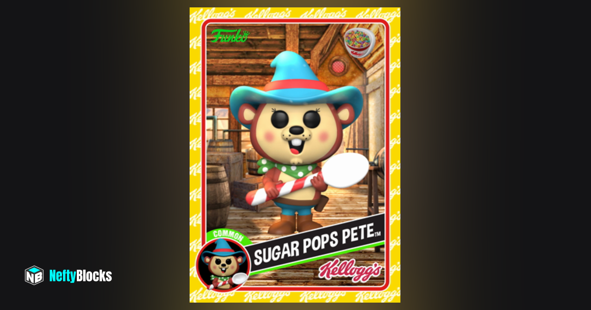 Sugar Pops Pete #4922 | NeftyBlocks | The #1 Trade to Earn NFT ...